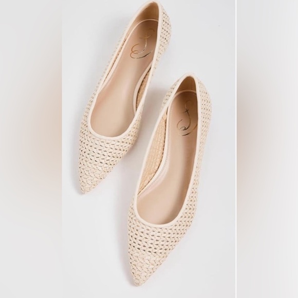 SAM EDELMAN Raffia Wanda Flats - Picture 2 of 6